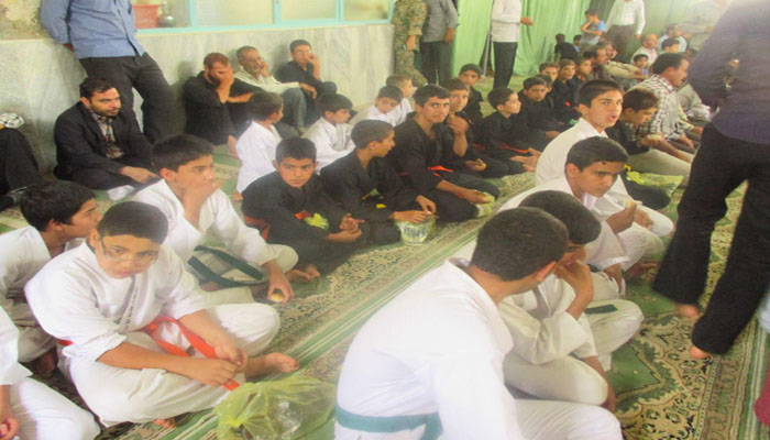 اداره ورزش و جوانان نجف آباد - رزمی کاران گروه ذوالفقار از اولین امام جمعه  شهر جوزدان استقبال نمودند::.